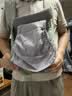 萌娃新宠婴儿背带前后两用前抱式夏季背宝宝外出简易抱娃轻便初生背娃神器 JD冰丝绿（收纳/遮阳帽/防咬巾） 实拍图