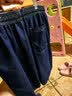 马登工装美式凉感丹宁牛仔短裤男士夏宽松休闲冰皮冰丝薄款直筒五分裤 牛仔蓝 2XL 实拍图
