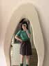 优衣库麻混纺舒适短裤女装26春夏新款485251 37 栗色 XS 实拍图