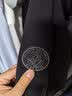 黑冰男士户外棉服防风防泼保暖耐磨轻量夹克Primaloft连帽外套F8001KH 黑色 L 实拍图