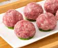 美好原味猪肉丸2斤装1kg 猪肉丸子贡丸火锅食材烧烤煮汤麻辣烫关东煮 实拍图