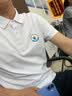花国衫灰色工作服t恤定制印绣logo夏季4s店公司团体车企工装polo衫短袖 蔚来灰 【A款-2.0升级款】 L 实拍图