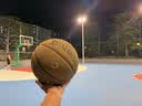 斯伯丁（SPALDING）篮球飞行员06十字型防尘吸湿皮料室内外通用7号成人青少年77-739Y 实拍图