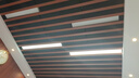 奥西顿（AOXIDUN） 方通灯led长条灯铝方通专用灯格栅吊顶店铺商用健身房办公室吊灯 【120*10*4CM】黑色40W 正白光6000K 实拍图