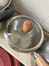 双枪（Suncha）316L不锈钢小奶锅辅食锅汤锅泡面蒸锅燃气电磁炉16cm带盖 实拍图