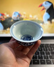 京东京造 青花缠枝莲压手杯 茶杯陶瓷功夫茶具压手杯主人杯礼盒120ml 实拍图