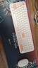 联想（Lenovo）无线蓝牙双模键鼠套装MK28-110 轻薄商务办公无线键盘鼠标套装适用台式机一体机笔记本平板 粉色 实拍图