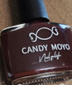 CandyMoyo无毒健康指甲油免烤速干不可撕裸色美甲指甲养护 禧柿红 实拍图