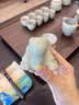 京东京造茶具整套装茶盘台杯功夫泡煮茶烧水壶一体送礼物自动上水汝窑20头 实拍图