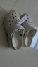 卡骆驰（CROCS）新款厚底云朵洞洞鞋送女友礼物206750 骨白色 37 -38 实拍图
