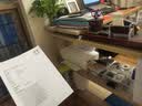 惠普（HP）惠普二手打印机小型家用办公2720家用彩色照片错题复印小型一体机学生手机无线链接可打彩色照片多功能远程机 【95新】11/12系列【连接电脑 仅打印】 套餐二【黑色墨盒+墨水3瓶+A4纸】 实拍图