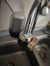 美的（Midea）水龙头过滤器家用厨房自来水净水器 活性炭12级精滤 可清洗 除氯除异味除垢 通用安装前置滤水器 2芯装【2年免换芯】活性炭增强版滤芯 实拍图