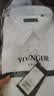 雅戈尔（YOUNGOR）26年春夏新品纯色DP免烫衬衫棉质抗皱易打理长袖衬衫男 浅蓝 42 实拍图