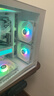 利民（thermalright）TL-C12CW-S  白色argb12cm机箱风扇 幻彩风扇ARGB 4PIN PWM调速风扇 实拍图
