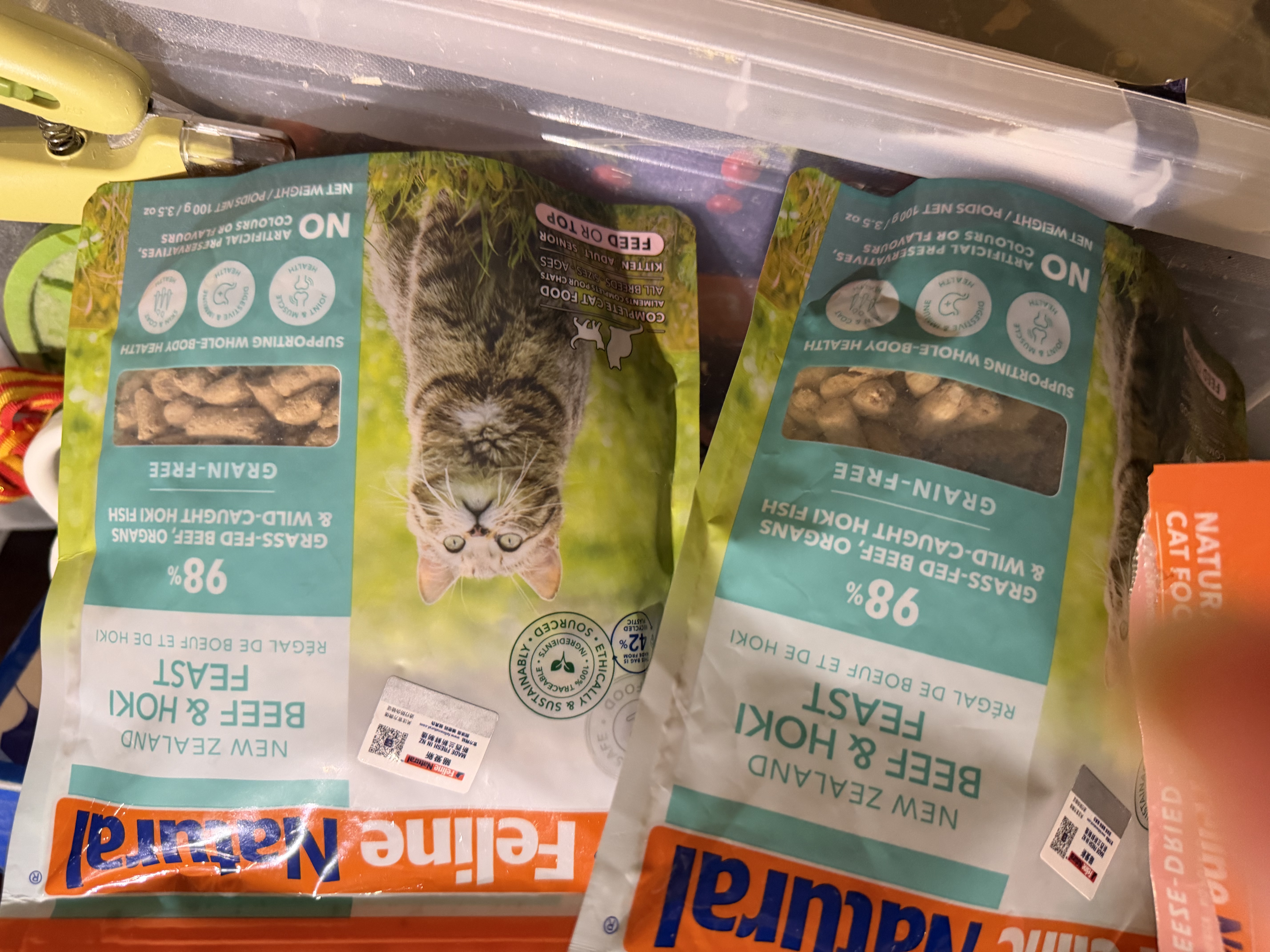 K9 Natural牛肉鳕鱼100g生骨肉主食冻干猫粮成猫幼猫通用 新西兰原装进口 实拍图