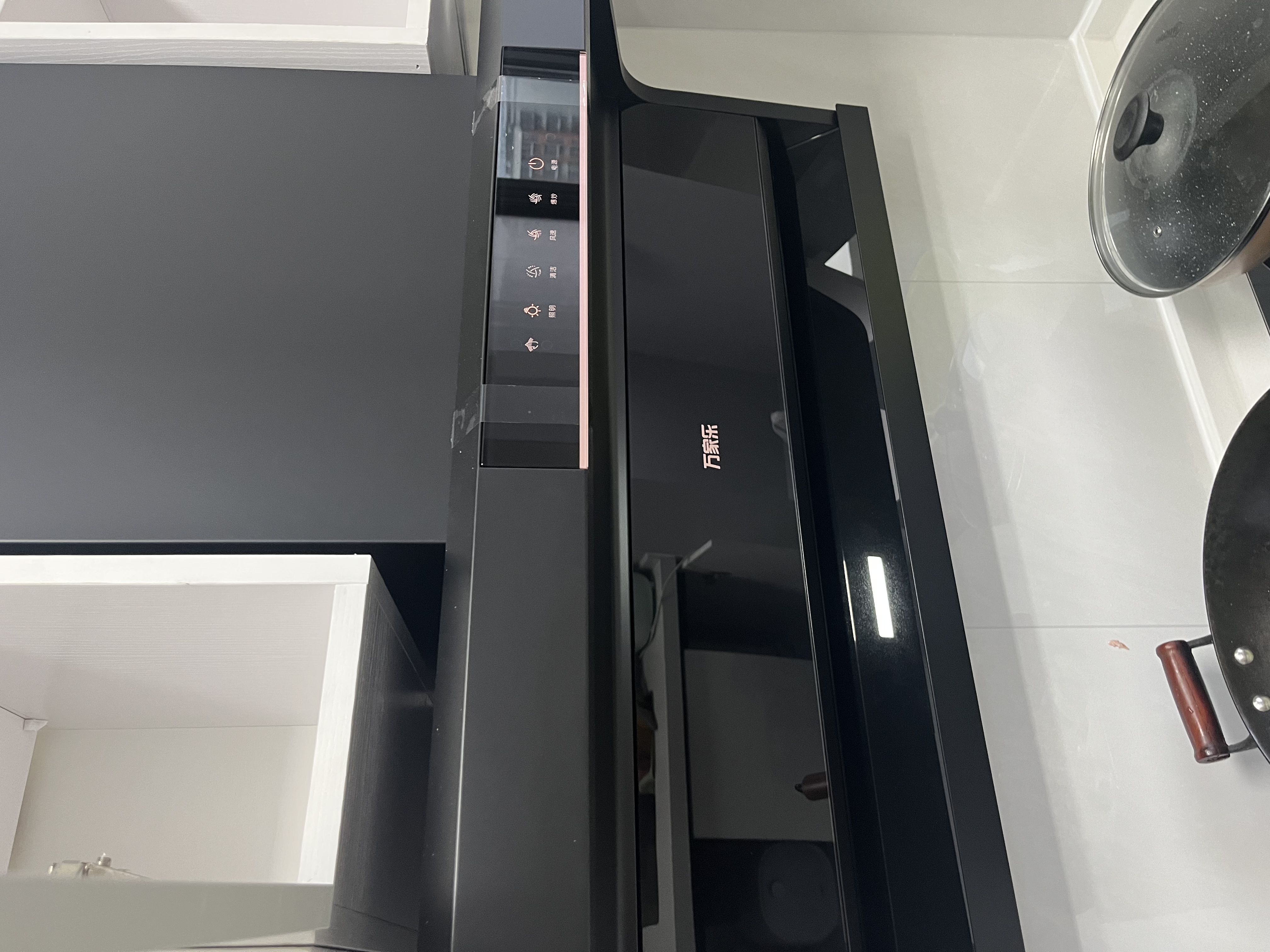 万家乐油烟机【小鲸喜AK5】顶侧双吸油烟机自清洗 23立方油烟机 5.1kw大火力煤气灶具套装AK5+TAC5液化气 实拍图