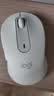 罗技（Logitech）M650 M 鼠标 无线蓝牙鼠标 对称鼠标 白色 带Logi Bolt USB接收器 实拍图
