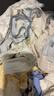 婧麒（JOYNCLEON）婴儿夏薄款衣服纯棉提花男女宝宝七分袖家居服连体衣儿童睡衣 云端奇遇记【七分袖-提花透气】夏款 100cm (偏大,建议选小一码) 实拍图