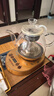 金灶（KAMJOVE）热压喷淋煮茶器 煮黑茶普洱 茶具电热水壶蒸茶壶 养生壶煮茶玻璃壶 A-55 实拍图