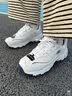 斯凯奇（Skechers）女鞋小白熊女士休闲鞋子厚底增高百搭运动软底老爹鞋女99999863 白色/海军蓝色/WNV 35 实拍图