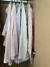MUJI[自营限定款]女士无侧缝 双层纱织睡衣 纯棉家居服 浅粉红色 L 实拍图