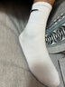 安踏袜子【4双装】运动袜长袜舒适抗菌吸汗透气跑步篮球袜男女 实拍图