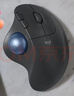 罗技（Logitech）ERGO M575 S 人体工学鼠标 轨迹球鼠标 无线蓝牙双模 办公鼠标 带无线2.4G接收器 石墨黑 实拍图