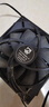 利民（thermalright）TL-C12C 黑色12cm入门级风压扇 经典磁稳S-FDB轴承 50CM 4PIN串接PWM接头 1550转速 实拍图