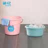 茶花塑料洗脸盆30cm+水桶31m塑料盆子泡脚桶洗脚盆 实拍图