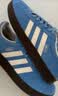 adidas ENTRAP美式校园风运动少年感复古篮球风板鞋男女阿迪达斯 白色/浅蓝/灰色   38.5 实拍图