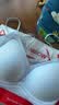 猫人（MiiOW）女士内衣女生无钢圈文胸女春夏季舒适透气洞洞杯防下垂收副乳胸罩 实拍图