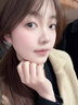 芯奢S999足银星月耳钉女士小众设计拧扣儿童养耳洞免摘耳骨钉耳饰纯银 S999足银星月耳钉一对+足银耳堵 实拍图