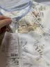 威尔贝鲁【吸湿排汗】婴幼儿童睡袋1-3岁宝宝前6后4睡衣亲肤春秋 云端蓝L 实拍图