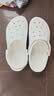 卡骆驰（CROCS）贝雅卡骆班洞洞鞋|205089 白/深蓝-126   40 (250mm)   实拍图