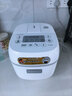 东芝（TOSHIBA）电饭煲1.6L小容量3mm厚内胆电饭锅1-3人进口备长炭不粘涂层多功能智能预约定时蛋糕宝宝粥RC-5MFMC 1.6L 【3MM内胆】八大功能 实拍图