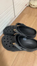 卡骆驰（CROCS）经典特林洞洞鞋男女同款拖鞋耐磨休闲鞋|206340 黑色-001 43 (270mm) 实拍图