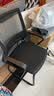 点萤 电脑椅家用弓形办公椅久坐舒适人体工学习椅大学生宿舍网布透气 DNY-84弓形黑框黑架黑网 实拍图