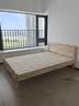 意米之恋橡胶木床实木床 主卧双人床 卧室家具 品质大板【包安装】1.5m*2m 实拍图