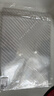 新时达50个文件袋透明斜纹A4加厚档案按扣袋塑料学生考试卷资料袋收纳纽扣夹子暗扣聚丙烯防水文具办公 实拍图