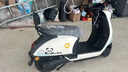 新日（Sunra）电动摩托车 丽曼6块铅酸天能电池72v长续航80km家用踏板电瓶车通勤代步成人电动车绿色 实拍图