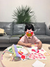 阳光宝贝 3D立体创意树叶画节日节气篇手工DIY粘贴材料包落叶贴画儿童创意拼贴作品幼儿园作业假期亲子手工 同学礼物  实拍图