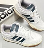 adidas ENTRAP美式校园风运动少年感复古篮球风板鞋男女阿迪达斯 汉玉白/岩层橄榄绿/银灰绿   42 实拍图