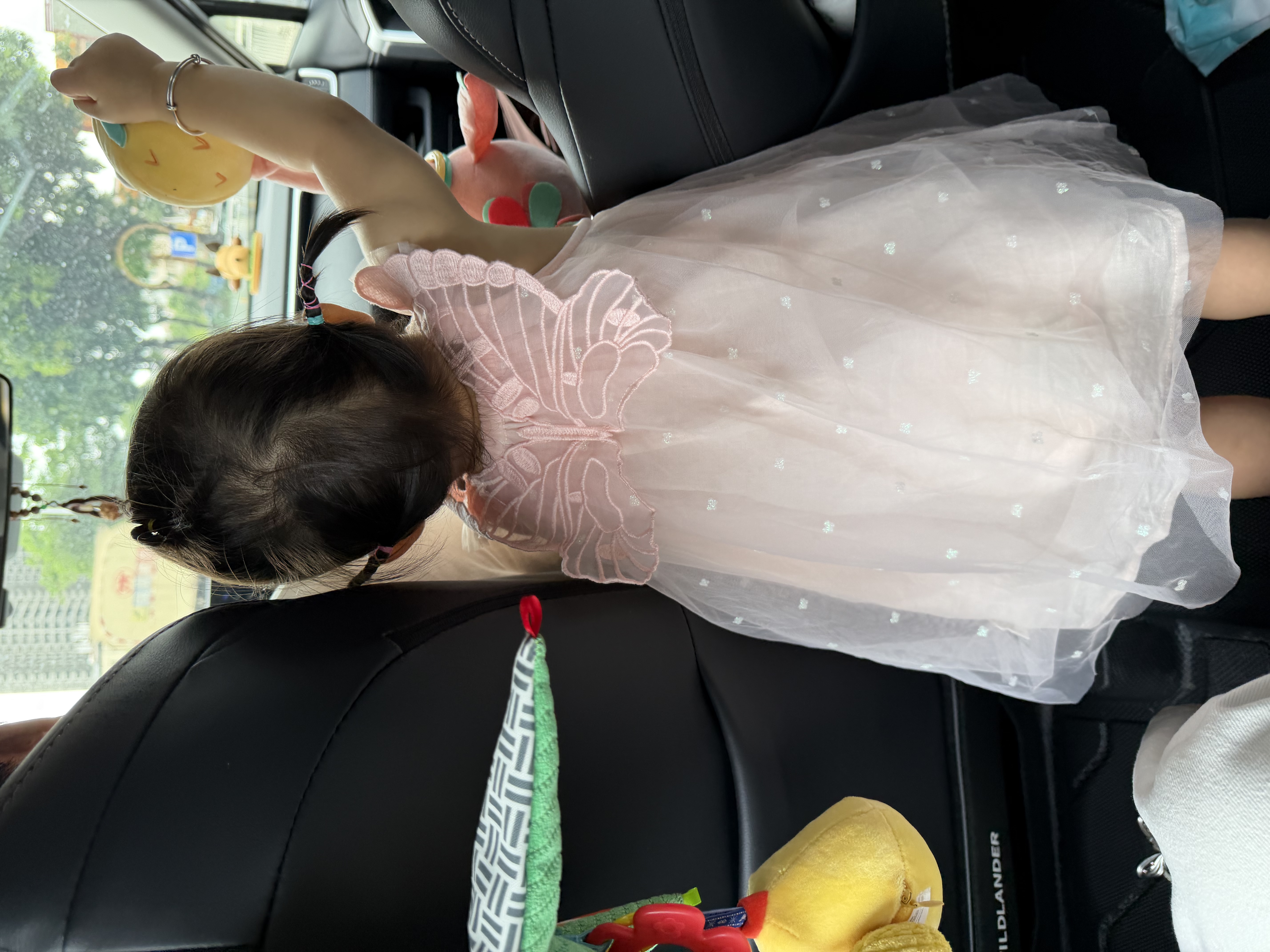 babylove女宝宝吊带裙夏季网纱裙洋气女童裙子百搭公主裙蝶翼初停 实拍图
