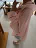 牧萌儿童防晒衣男女童防晒服夏季冰丝凉感宝宝防晒外套披肩 水蜜桃 XL 实拍图