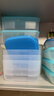特百惠（Tupperware）800ml*2方形保鲜盒食品级冰箱冷藏密封收纳盒水果储物盒绿色盖 实拍图