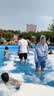 安踏（ANTA）速干运动套装男2026夏季新款男士短袖t恤短裤青少年男装跑步衣服 纯净白套装（冰丝速干-斜插口袋） L/175(120-140斤） 实拍图