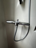 高仪（GROHE）原装进口恒温淋浴花洒套装 4按键130MM空气手持花洒组合 26107000 【恒温款】有下出水 实拍图
