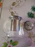 暮云泡茶壶加厚玻璃茶壶大容量办公室茶具养生高硼硅耐高温 450ml 实拍图