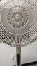 美的（Midea）【幸运草安睡2.0MAX】闪电拆装直流变频家用电风扇语音遥控大风量落地扇一级能效卧室静音新款电扇 实拍图