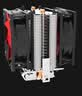 超频3（PCCOOLER）红海MINI增强版 CPU散热器（多平台/2热管/8cm双风扇/附带硅脂） 实拍图